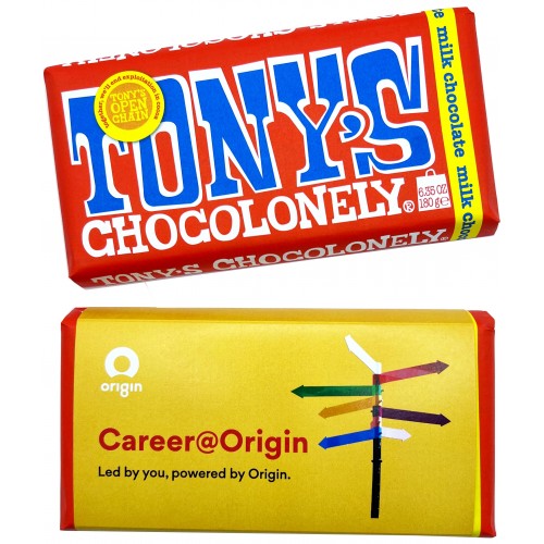 Tony's Chocolonely 180g with Sleeve